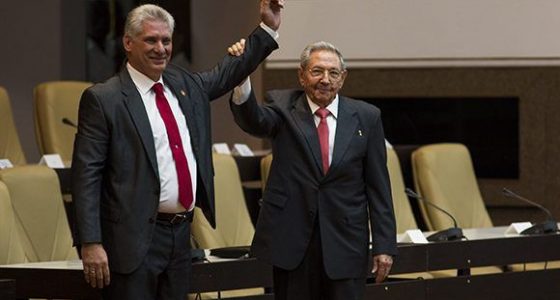 Miguel Díaz-Canel Bermúdez, presidente del Consejo de Estado de la República de Cuba