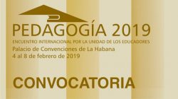 Convocatoria al Congreso Internacional Pedagogía 2019