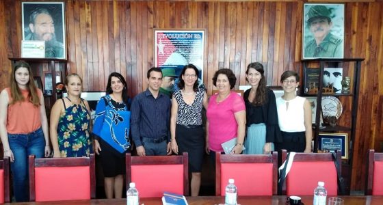 Recibió la UCLV a Ulrike Dorfmüller, lectora del DAAD en Cuba
