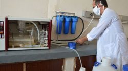 Destilar agua para hospitales de la ciudad, otro aporte de la UCLV