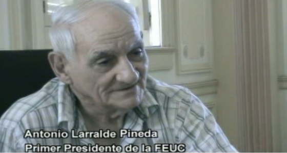 Fallece primer presidente de la FEUC
