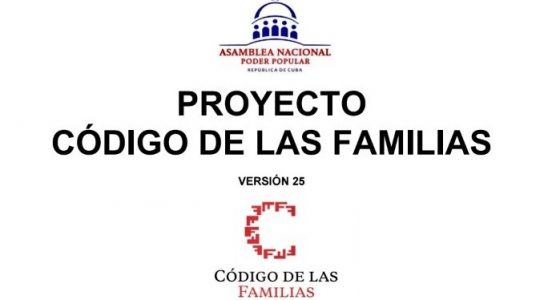 A su disposición, la versión 25 del proyecto de Código de las Familias (+PDF)