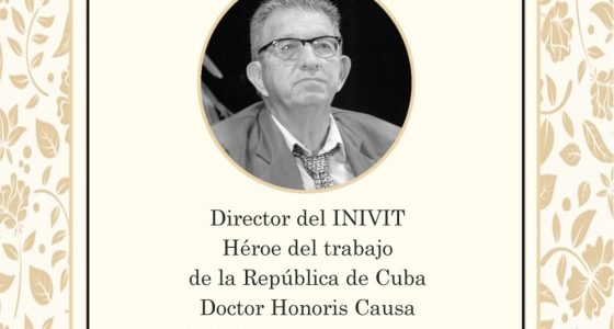 Falleció el Dr. C. Sergio Juan Rodríguez Morales, Doctor Honoris Causa de la UCLV