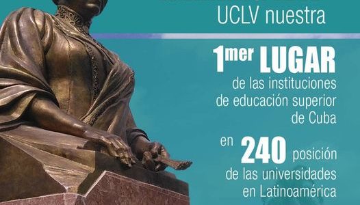 UCLV: universidad cubana número uno en el Ranking Web of Universities