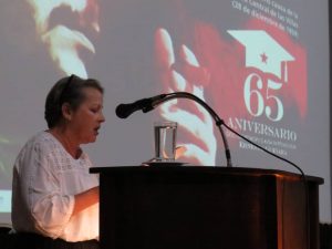 Acto en conmemoración de entrega del título de Doctor Honoris Causa al Che