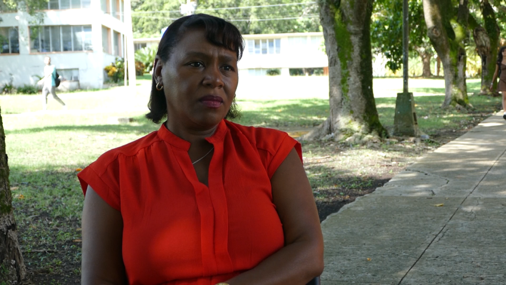 Dra. C. Grizly Meneses Placeres, vicerrectora de Información, Comunicación e Informatización