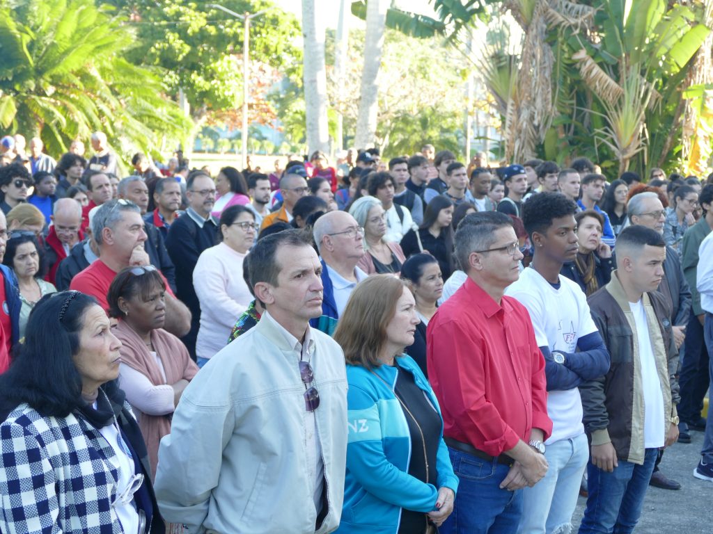 Desde la UCLV, un reclamo de paz por Venezuela