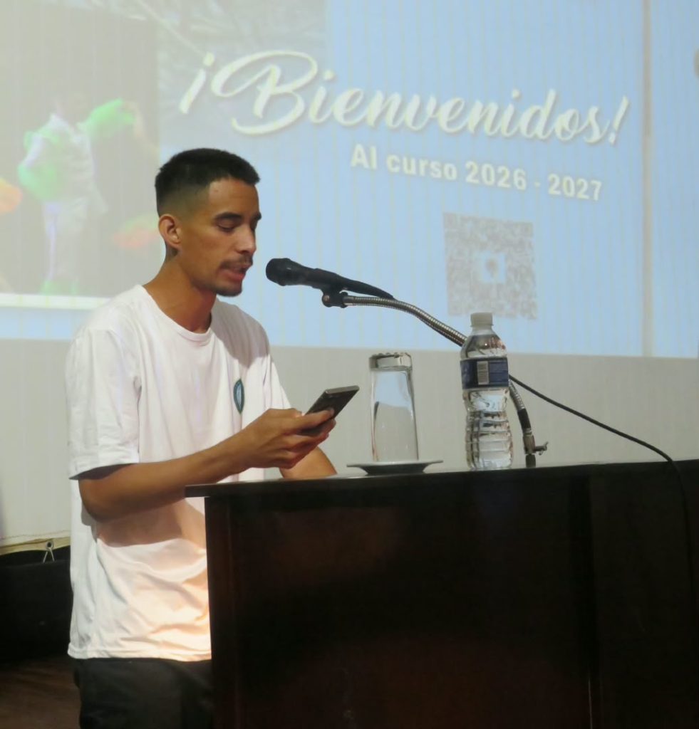Abel Alejandro Pérez, miembro del Secretariado de la FEU en la UCLV